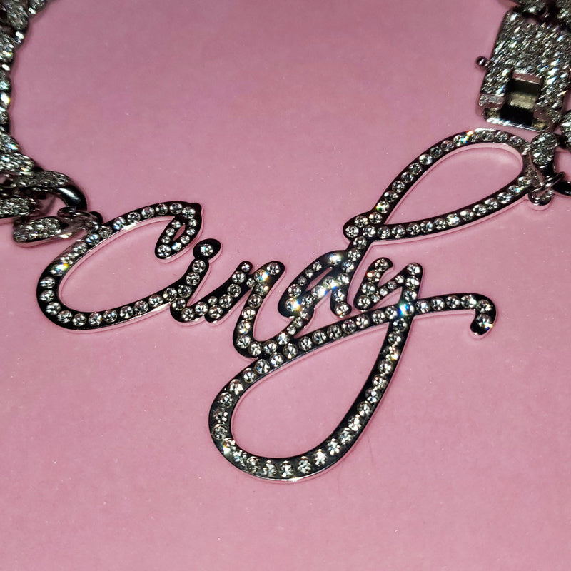 Fancy Rhinstone - Personalisierte Namen Kette