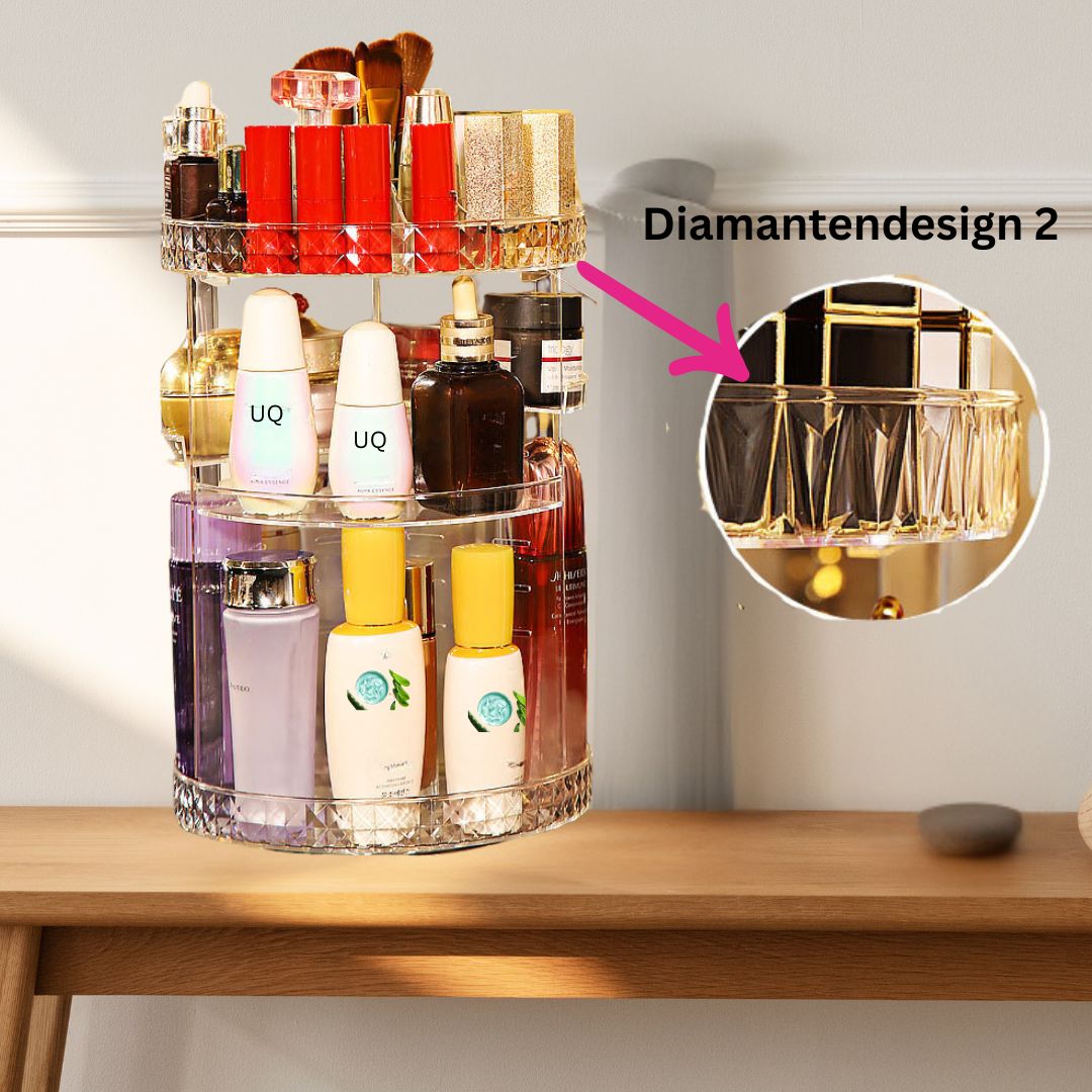 Glamour Rotate - 360Grad drehbarer Cosmetic Organizer